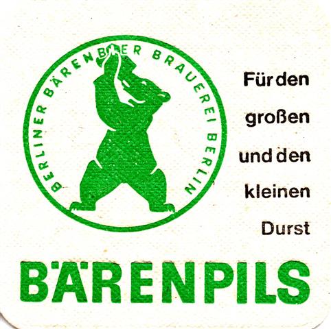 berlin b-be b�renbier f�r den 2-3a (quad185-b�renpils-schwarzgr�n)